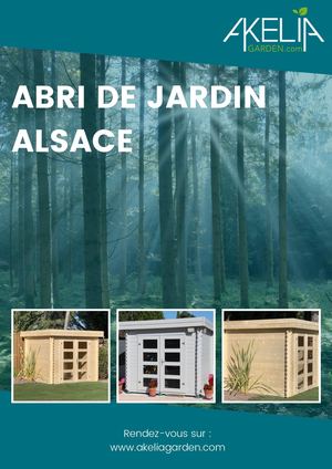 Abri de jardin ALSACE