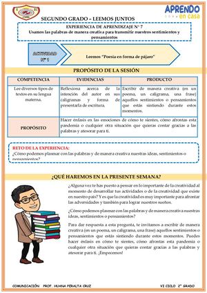Ficha Nº 26 Reforzamiento Comunicacion
