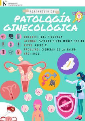 Portafolio De Patología Ginecológica