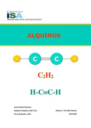 Cuadernillo sobre alquinos