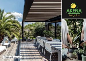 Plaquette AKENA Pergolas 2022