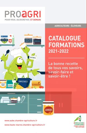 Catalogue Formations Aube Haute Marne 2021-2022