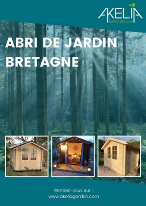 Abri de jardin BRETAGNE