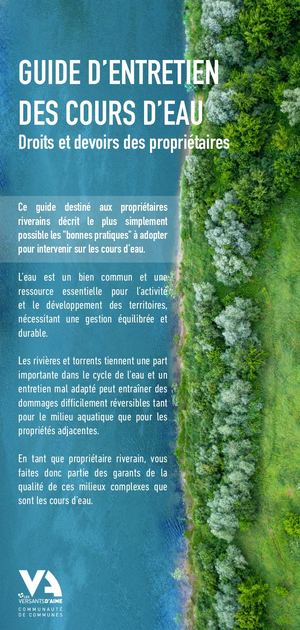 Dépliant Guide Riverain Web Page