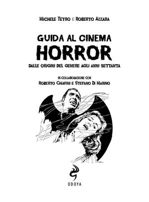 9788862886918 Cine Horror Origini