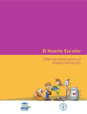 El Huerto2 Escolar 2020