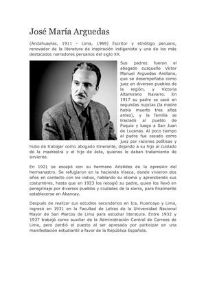 José María Arguedas