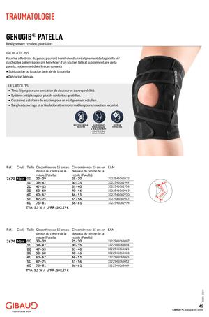 Additif Genugib Patella Arbre Genou 0320 Bd