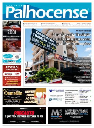 Palavra Palhocense - Edição 820