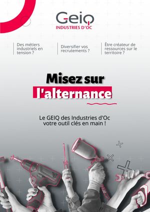 Plaquette Entreprises Geiq des Industries d'Oc