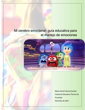 Cartilla Inteligencia Emocional