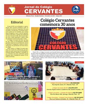 Jornal do Colégio Cervantes - Ed 001