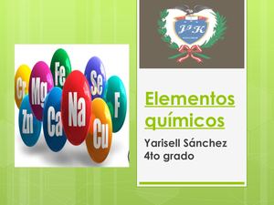 Elementos Químicos
