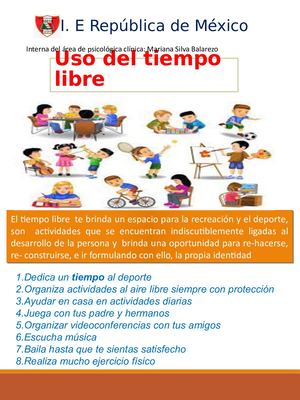 7 Uso Del Tiempo Libre Flyer