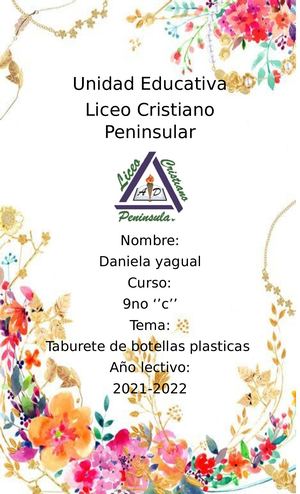 Proyecto Del Taburete