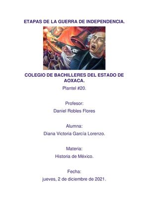 La Independencia De Mexico