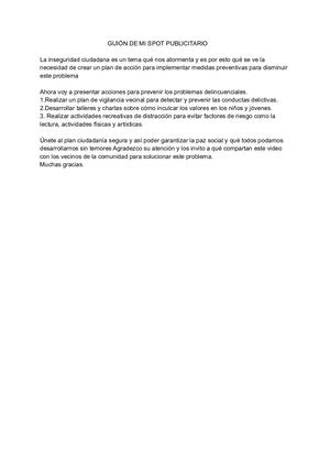 Guion Spot Publicitario Actividad 13 (1)