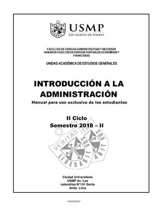 Introduccion A La Administracion