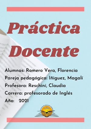 Practica Docente Iii Romero Vera, Florencia
