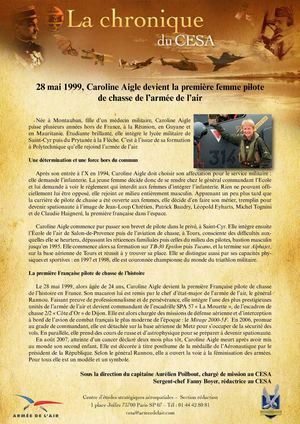 28 mai 1999 Caroline Aigle