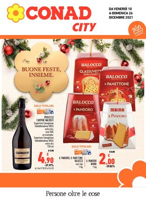Volantino Conad City Lazio Nord Ovest 10 Dicembre 26 Dicembre