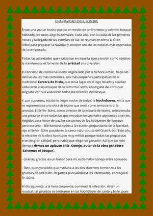 Una Navidad En El Bosque