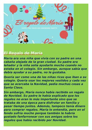 El Regalo De María