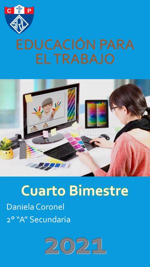 Cuaderno De E P T Cuarto Bimestre