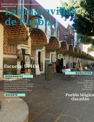 LAS MARAVILLAS DE PUEBLA