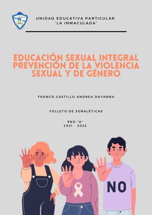 Proyecto #5 Folleto Señaleticas