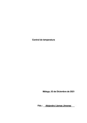 Control De Temperatura Con Comparador