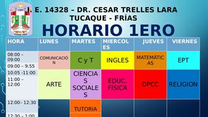 Horario Aprendo En Casa