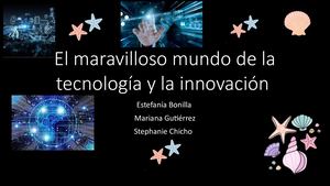 El Maravilloso Mundo De La Tecnología Y La