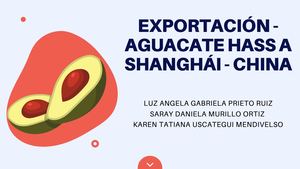 Estudio De Mercado Aguacate Hass