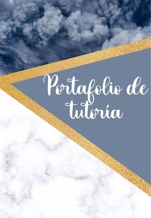 Portafolio De Tutoría