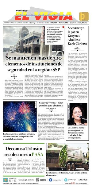 5 de diciembre del 2021