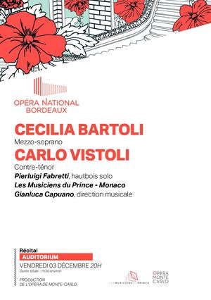 RECITAL - CECILIA BARTOLI - VEN. 03 DEC. 21