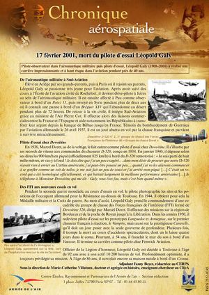 17 Fevrier 2001 Galy