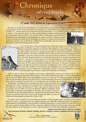 17 Août 1943 Hydra