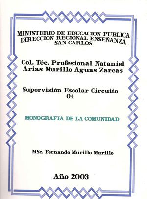 Monografía de la Comunidad 2003