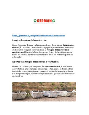 Excavaciones German JR