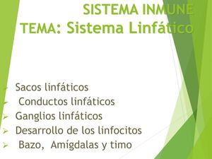 Práctica N°5 Desarrollo Sistema Linfático.SUS ANOMALÍAS