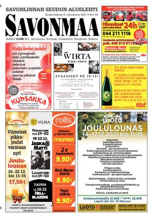 Savonmaa 49 8.12.2021