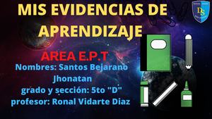 MIS EVIDENCIAS DE APRENDIZAJE
