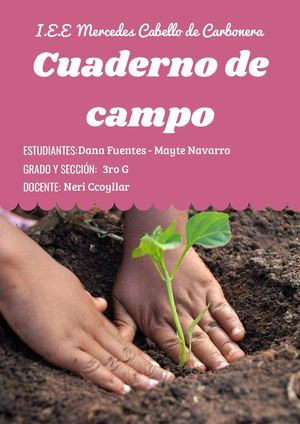 Cuaderno De Campo