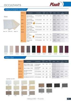 Catalogue 2021 Doublures