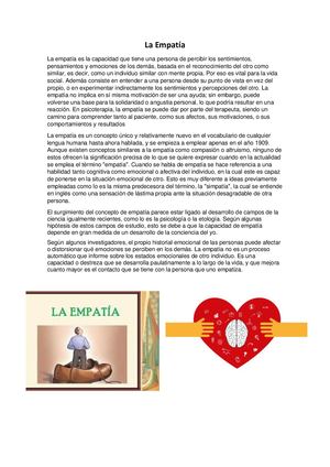 La Empatía