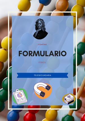 Formulario De Fisica