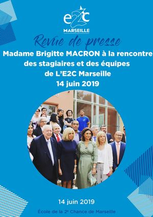 Revue de Presse - Visite de Brigitte Macron - 14 juin 2019