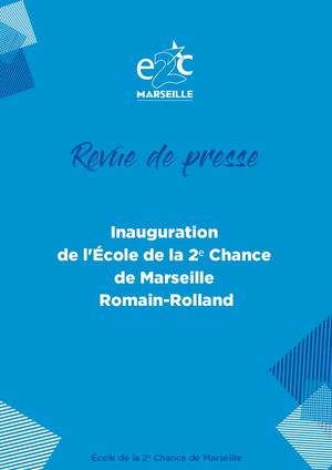 Revue de Presse - Inauguration de Romain-Rolland